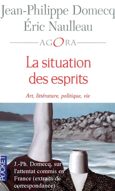 J.-Ph. Domecq, au sujet des attentats de janvier 2015